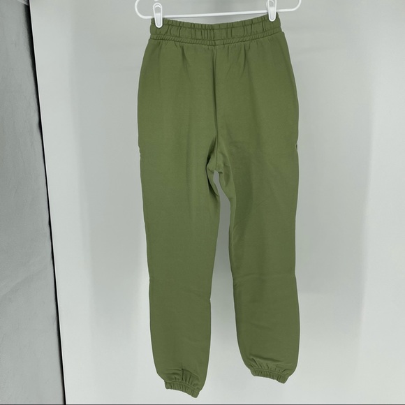 WE WORE WHAT NWT GREEN JOGGER SWEAT PANTS IN SAGE GREEN SMALL - Picture 3 of 9
